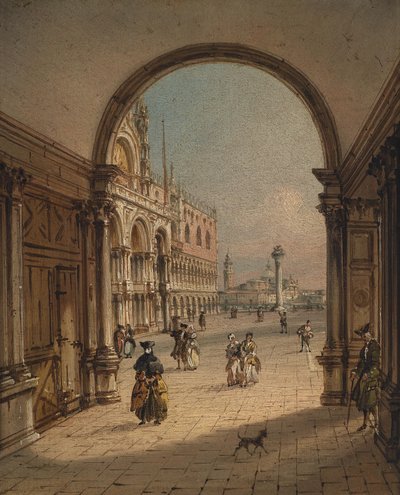 Venice, View of the Piazzetta San Marco by Carlo Grubacs